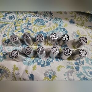 Icing Tips Set of 12 Never Used